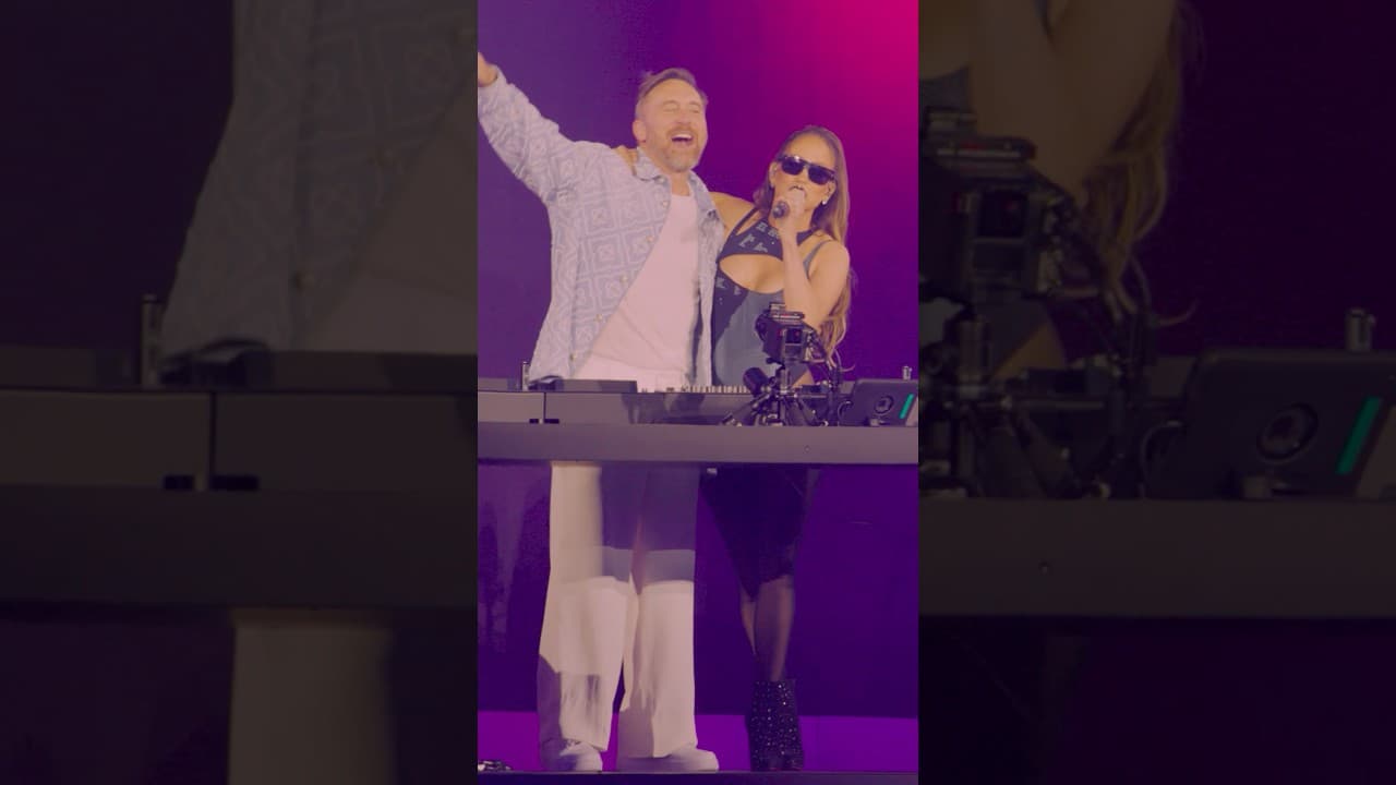 David Guetta - @jlo au Stade de France !!! 🫶🫶🫶