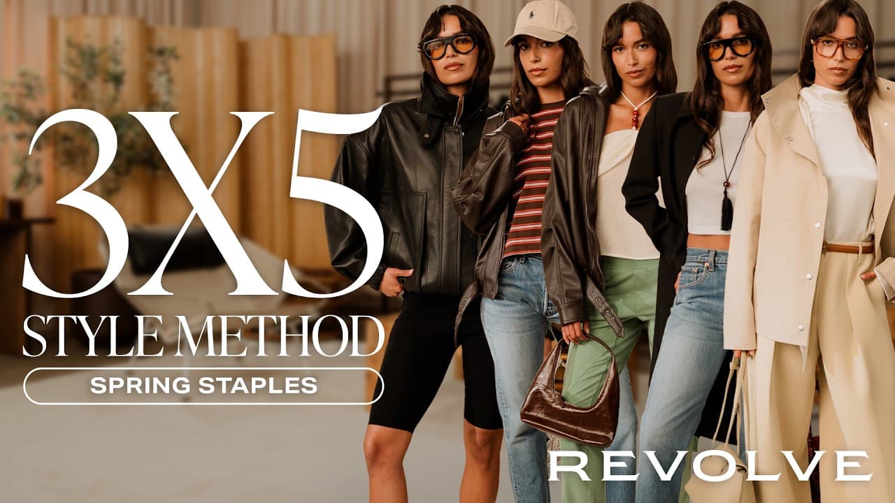 10 Effortless Spring Looks With Maeve Reilly | 3x5 Style Method | REVOLVE