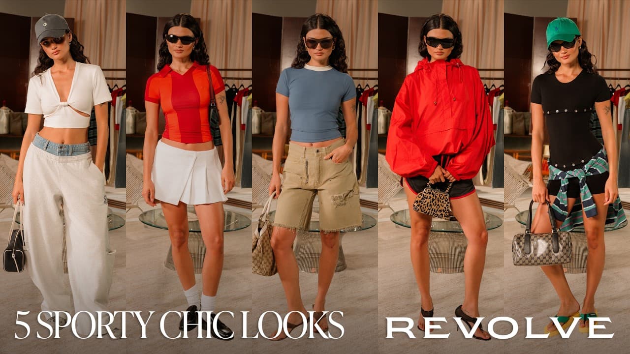 How Maeve Reilly Makes Athleisure Look Luxe | 5 Sporty Chic Looks | REVOLVE