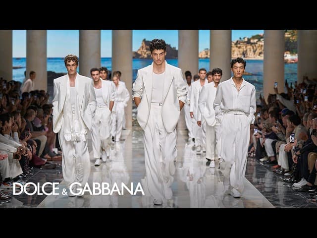 #DGSS27 Men’s Fashion Show “VACANZE SICILIANE”